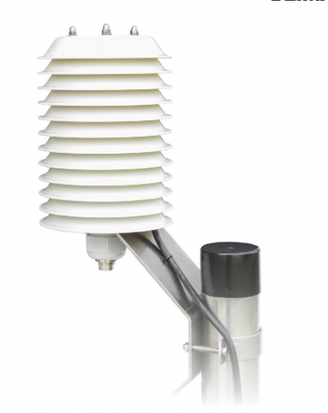 Feinstaubsensor auf mast
